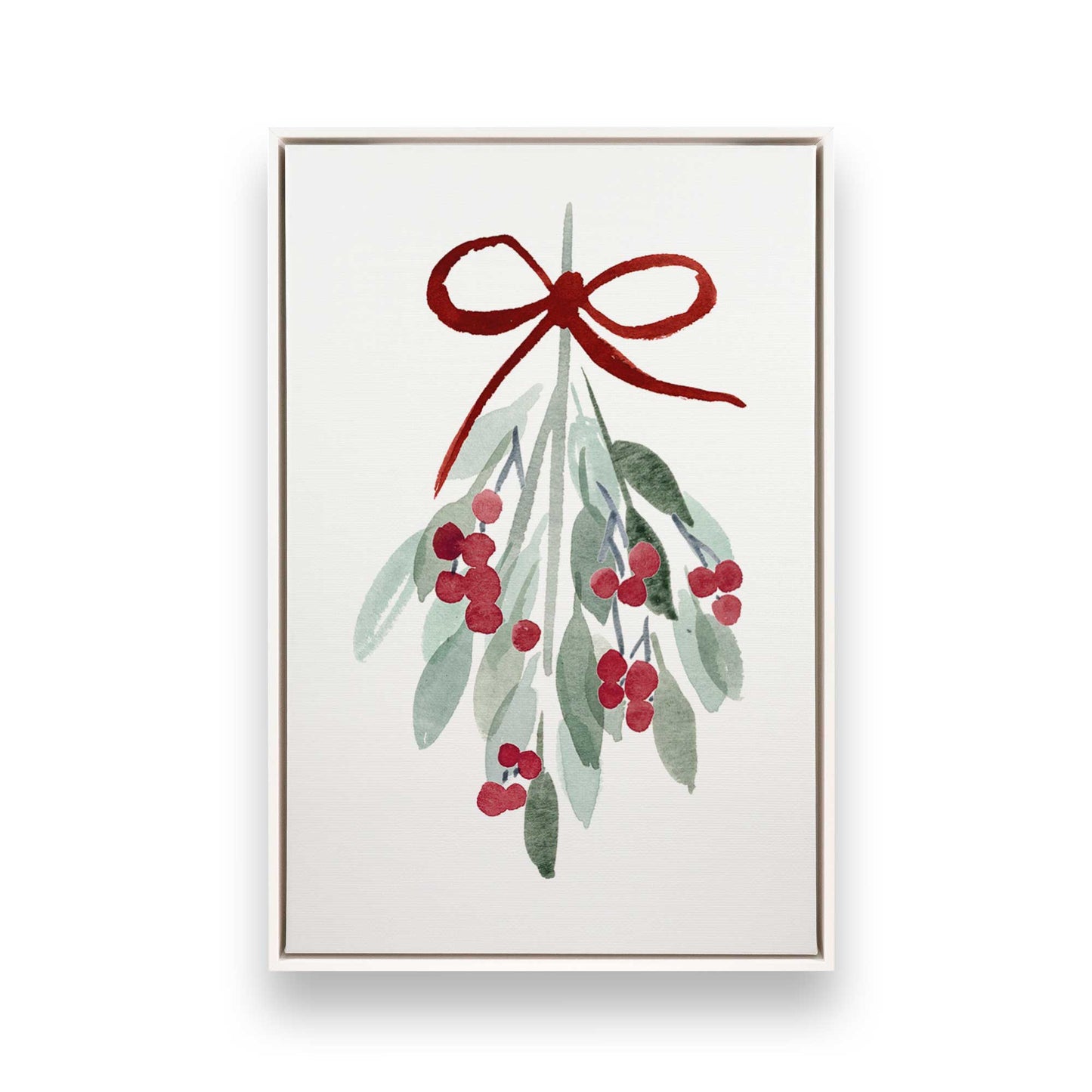 [Color:Opaque White], Picture of art in a White frame