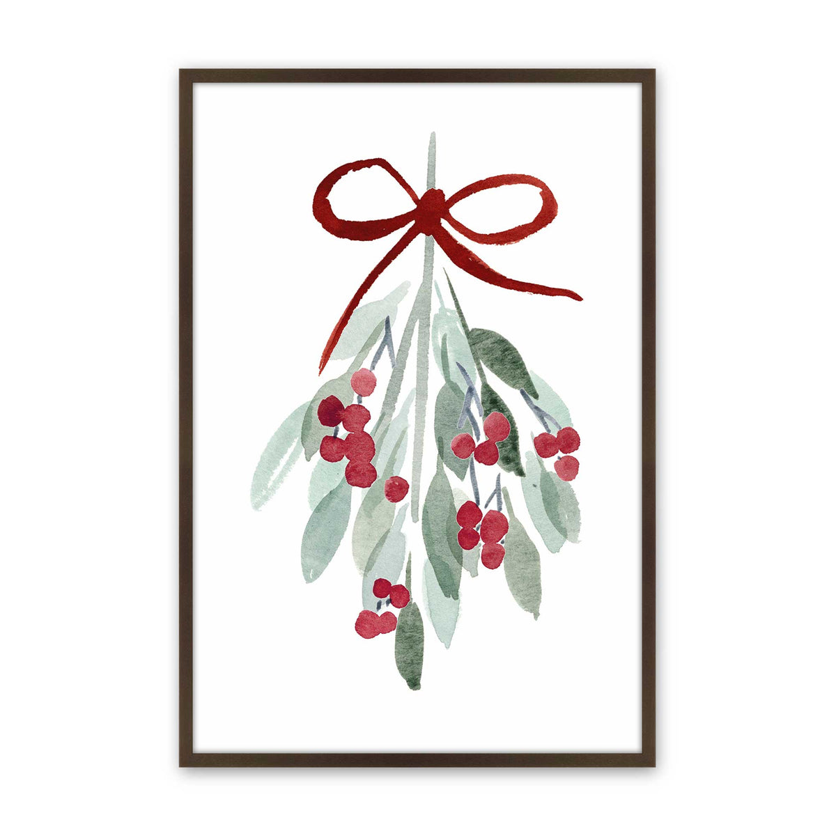 [Color:Belvinder Brown], Picture of art in a Belvinder Brown frame