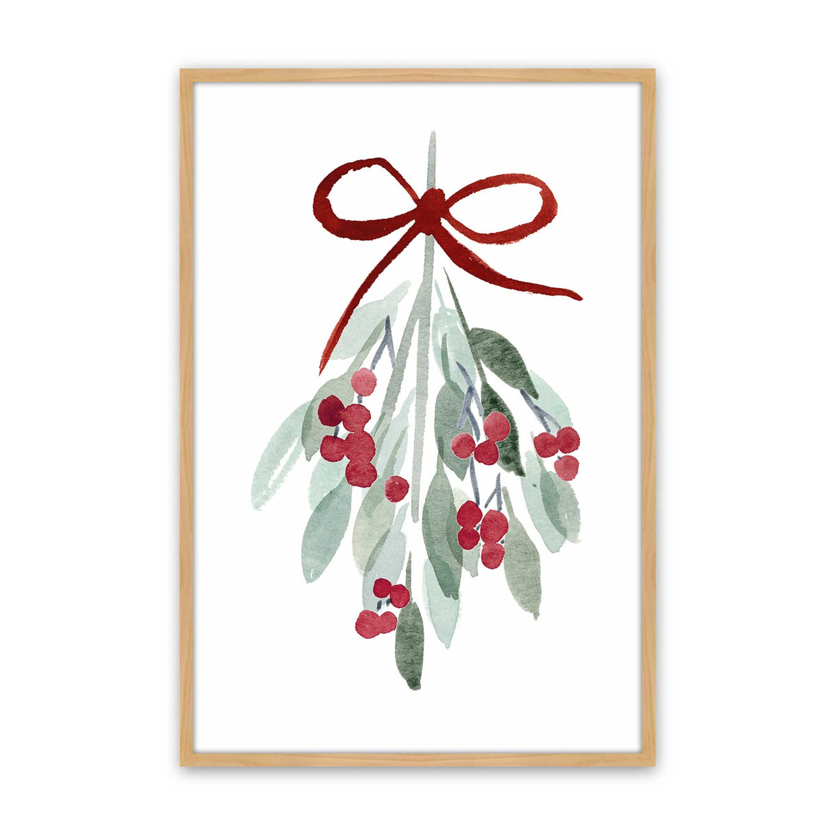 [Color:American Maple], Picture of art in a American Maple frame
