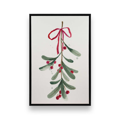 Holiday Sprig, Set of 4 Canvas Prints