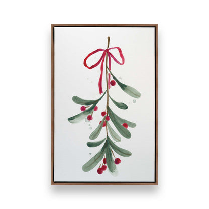Holiday Sprig, Set of 4 Canvas Prints