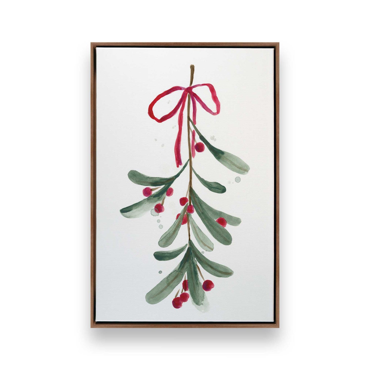 Holiday Sprig, Set of 4 Canvas Prints