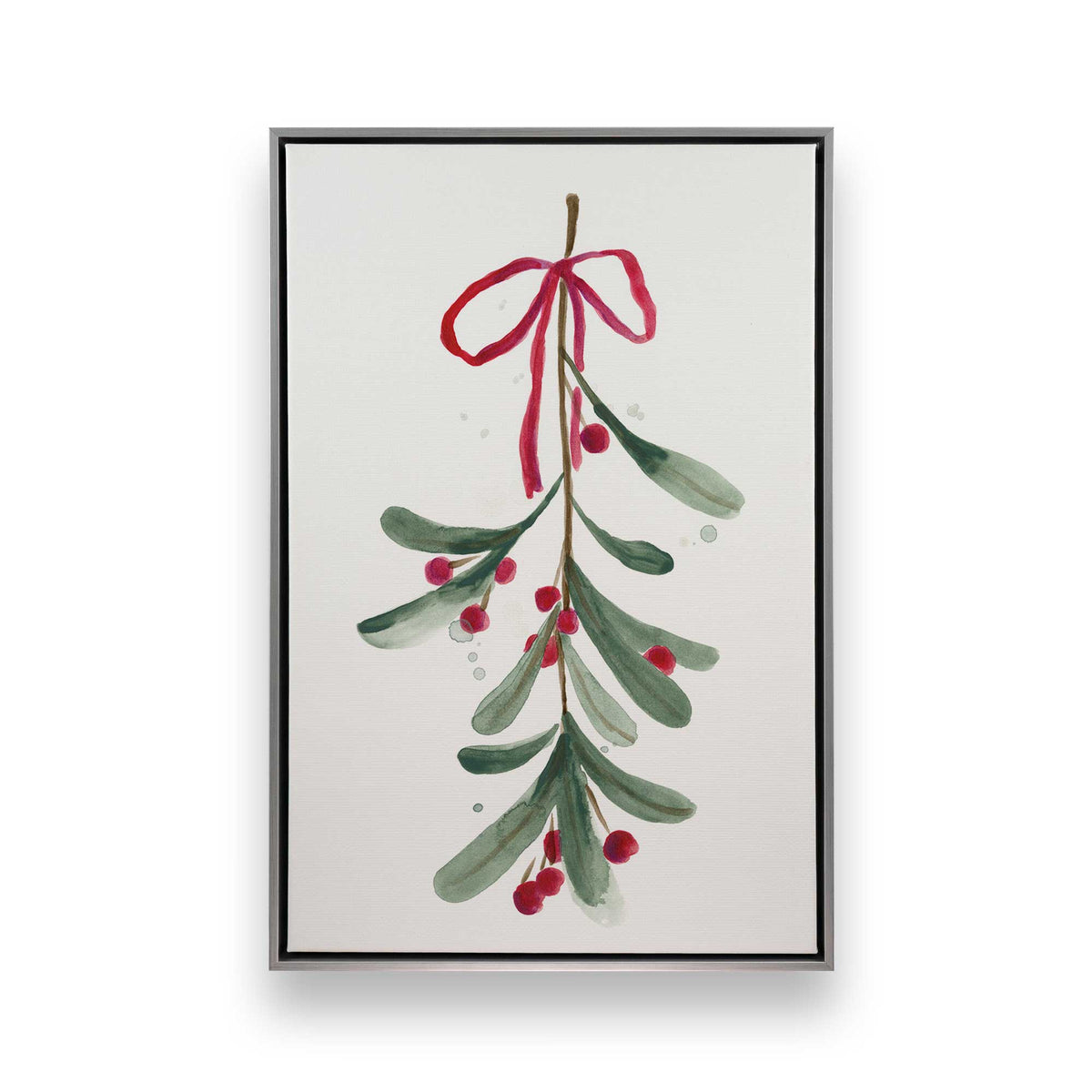 Holiday Sprig, Set of 4 Canvas Prints
