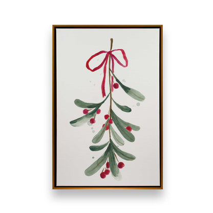 Holiday Sprig, Set of 4 Canvas Prints