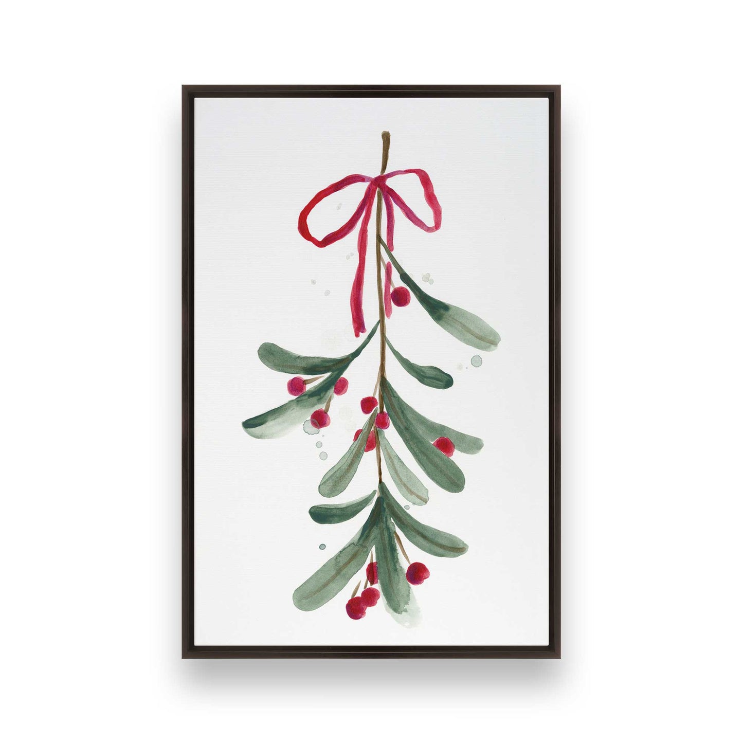 Holiday Sprig, Set of 4 Canvas Prints