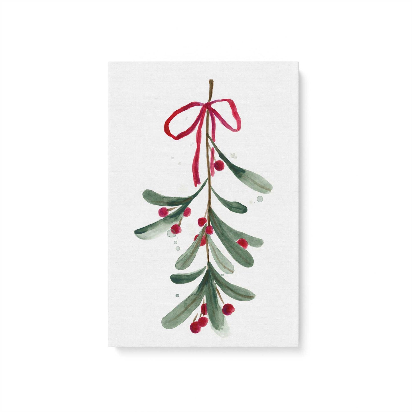 Holiday Sprig, Set of 4 Canvas Prints