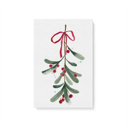 Holiday Sprig, Set of 4 Canvas Prints