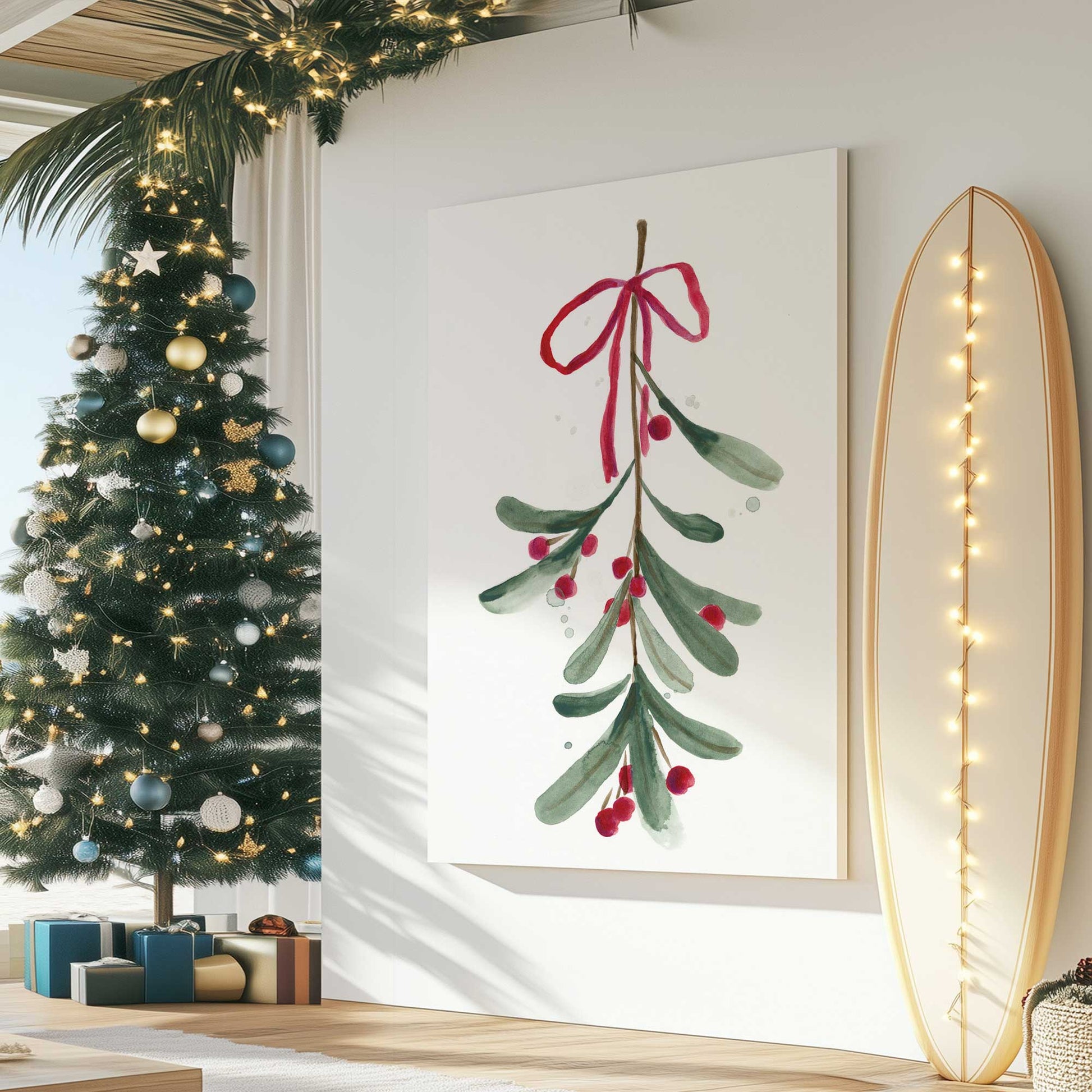 Picture of art in a room