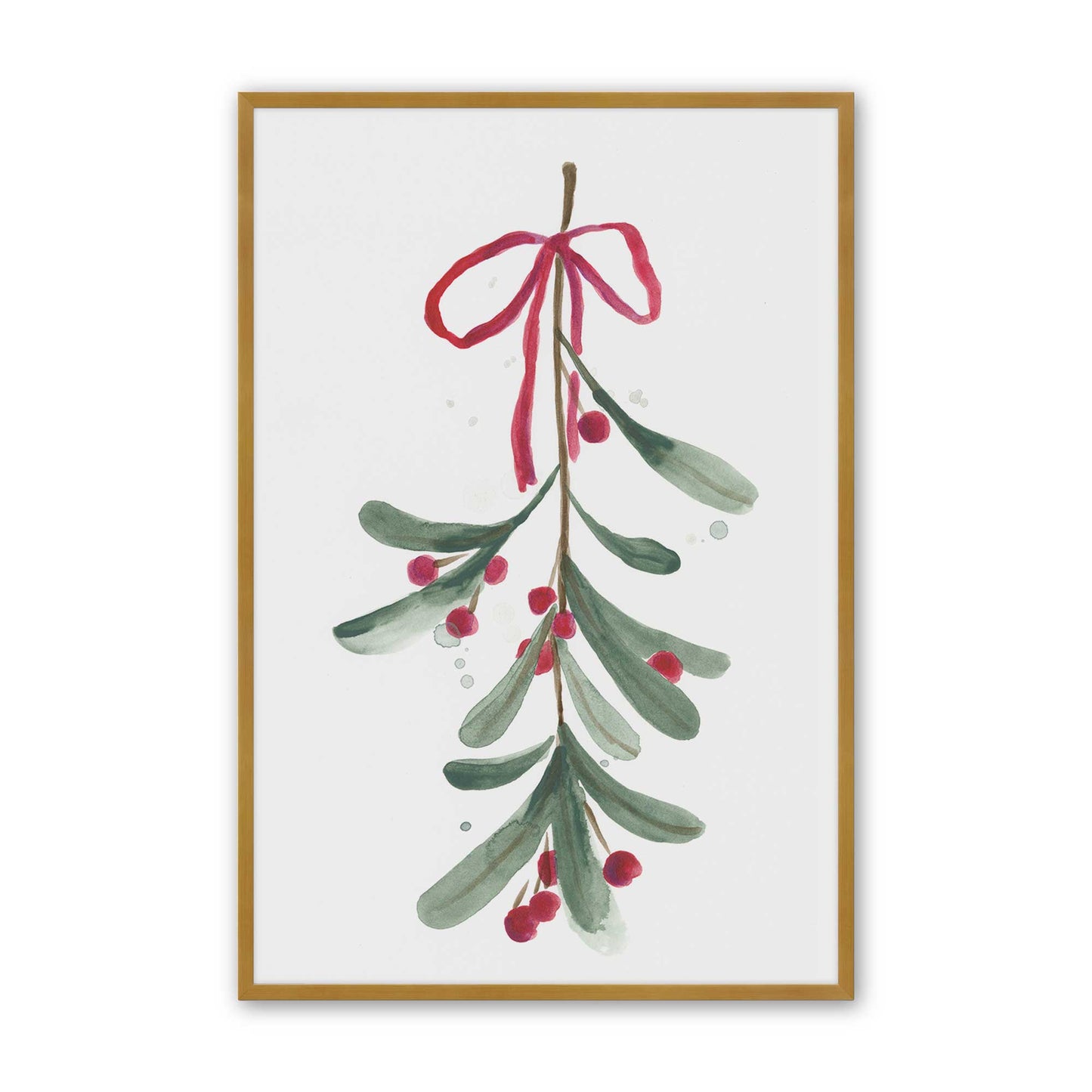 Holiday Sprig, Set of 4 Paper Prints