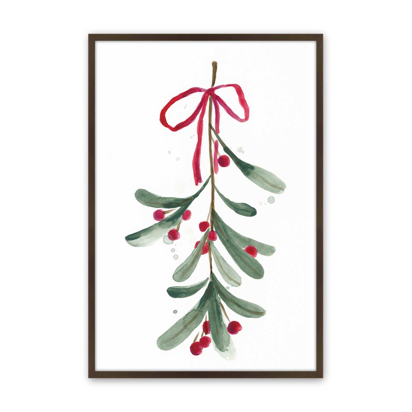 Holiday Sprig, Set of 4 Paper Prints