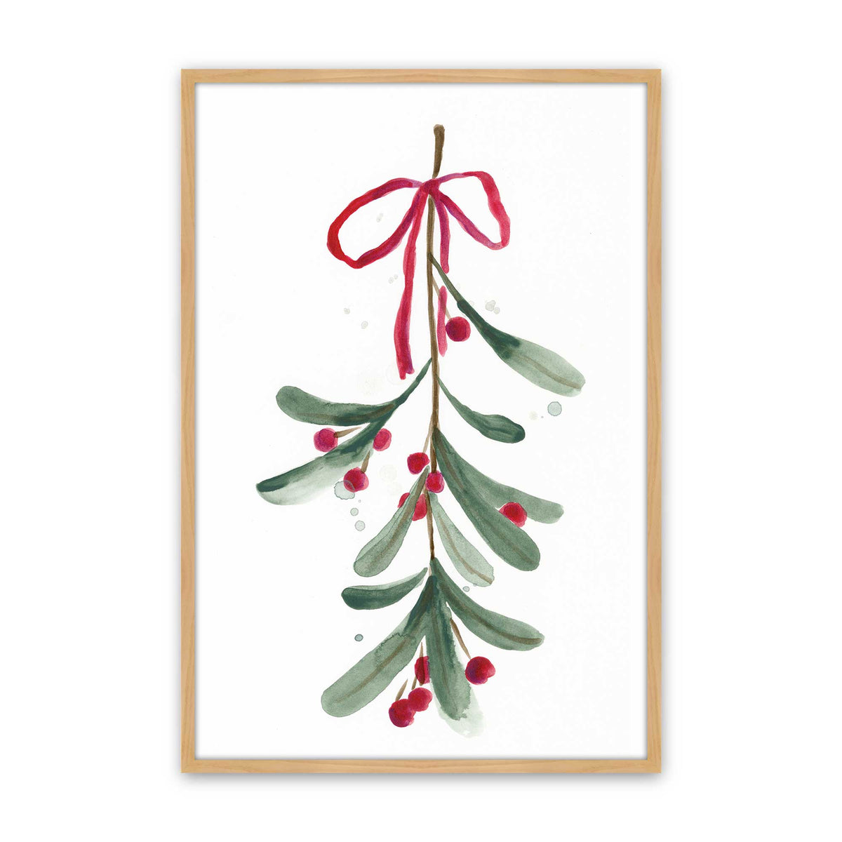 [Color:American Maple], Picture of art in a American Maple frame