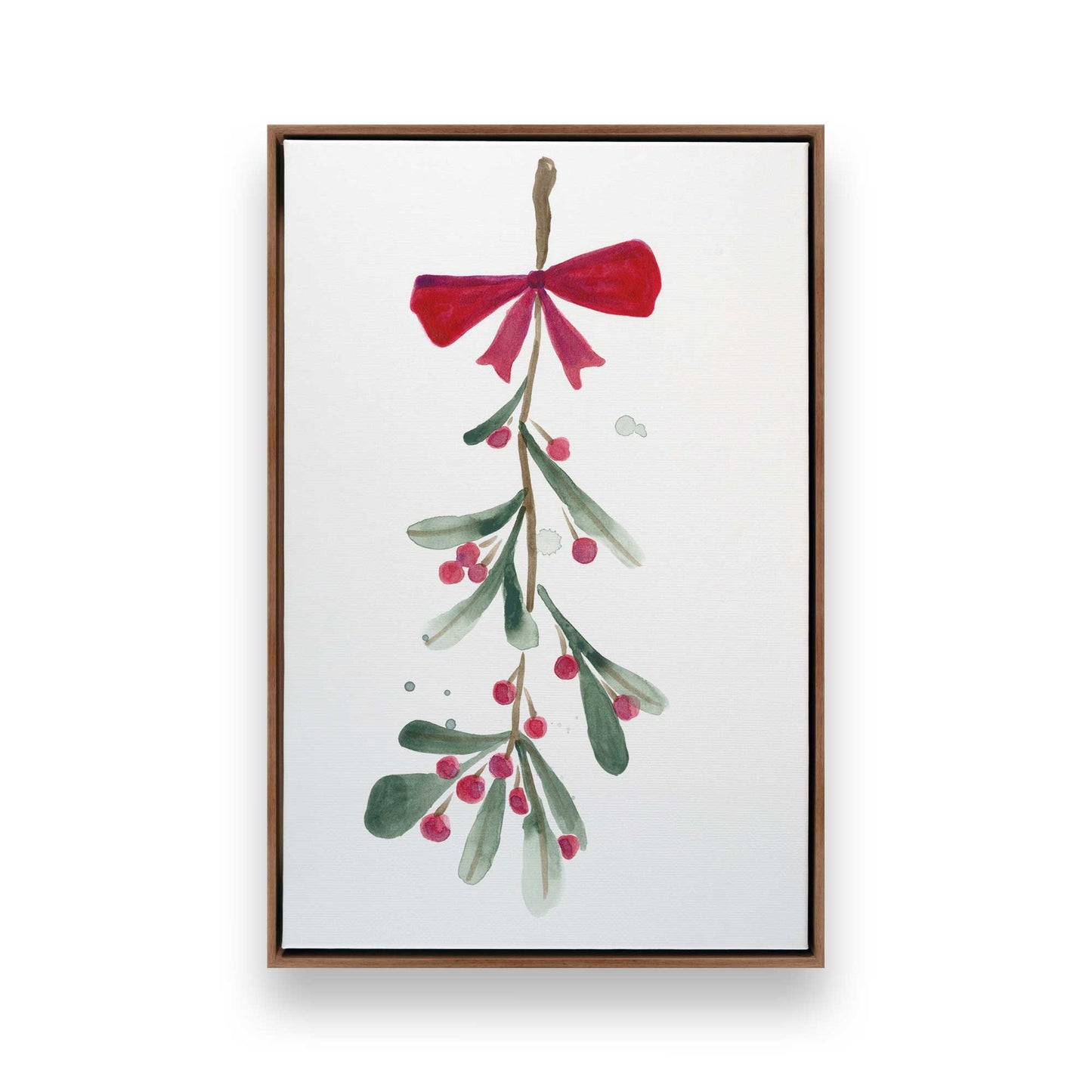 Holiday Sprig, Set of 4 Canvas Prints