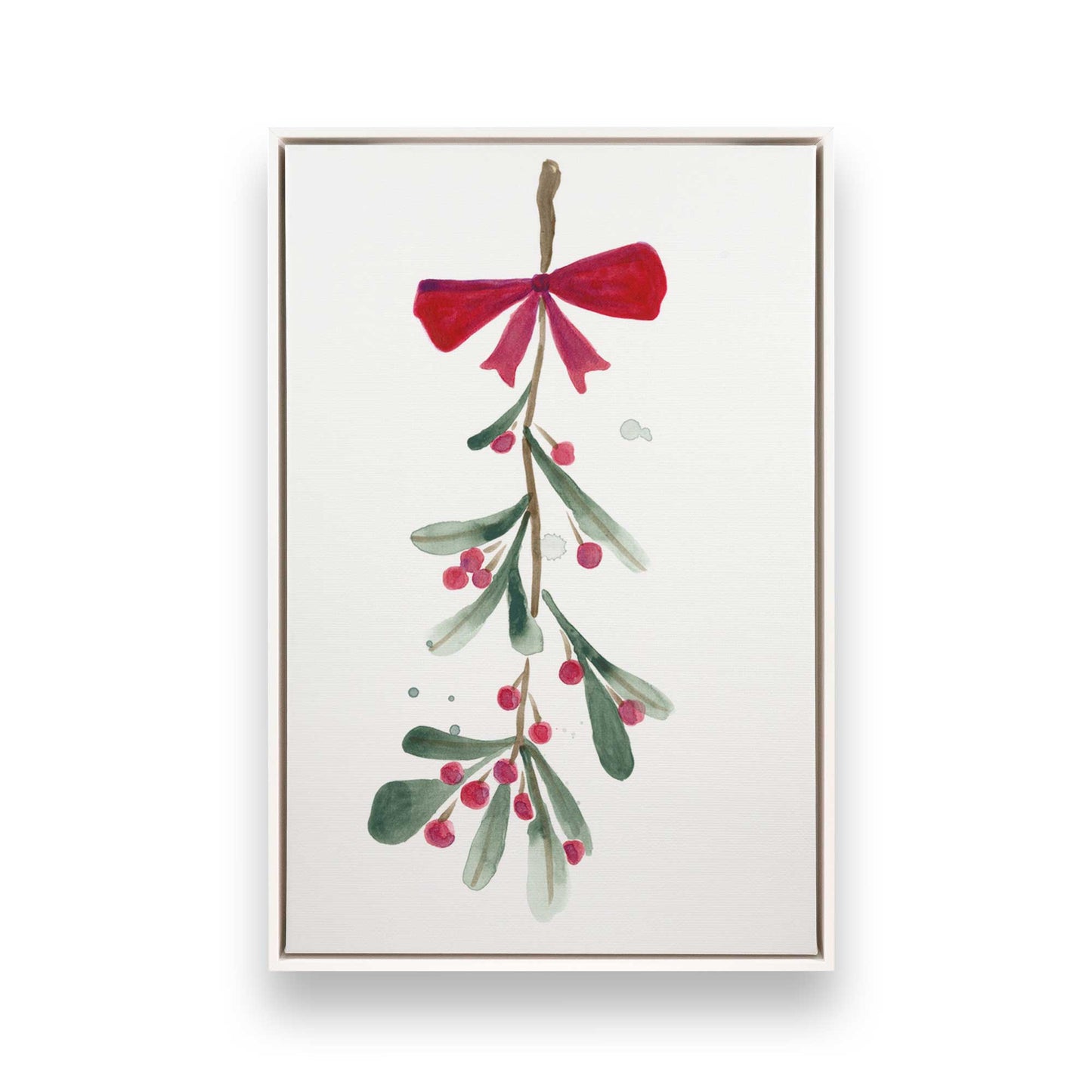 Holiday Sprig, Set of 4 Canvas Prints