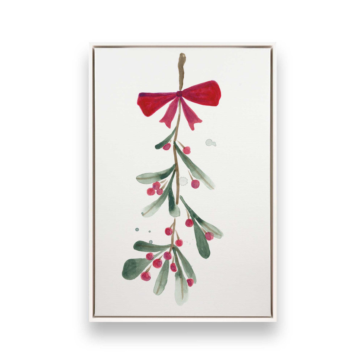 [Color:Opaque White], Picture of art in a White frame