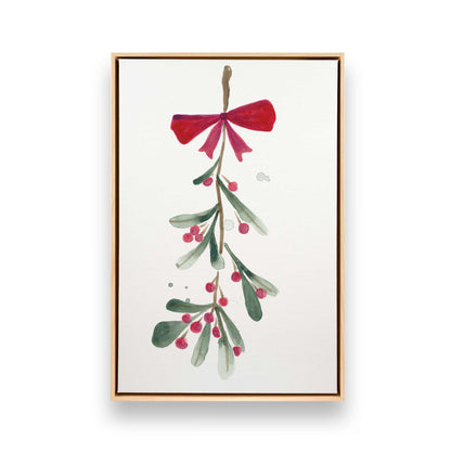 Holiday Sprig, Set of 4 Canvas Prints