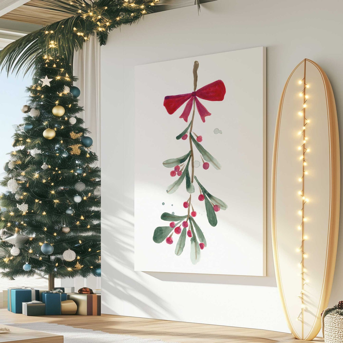 Picture of art in a room