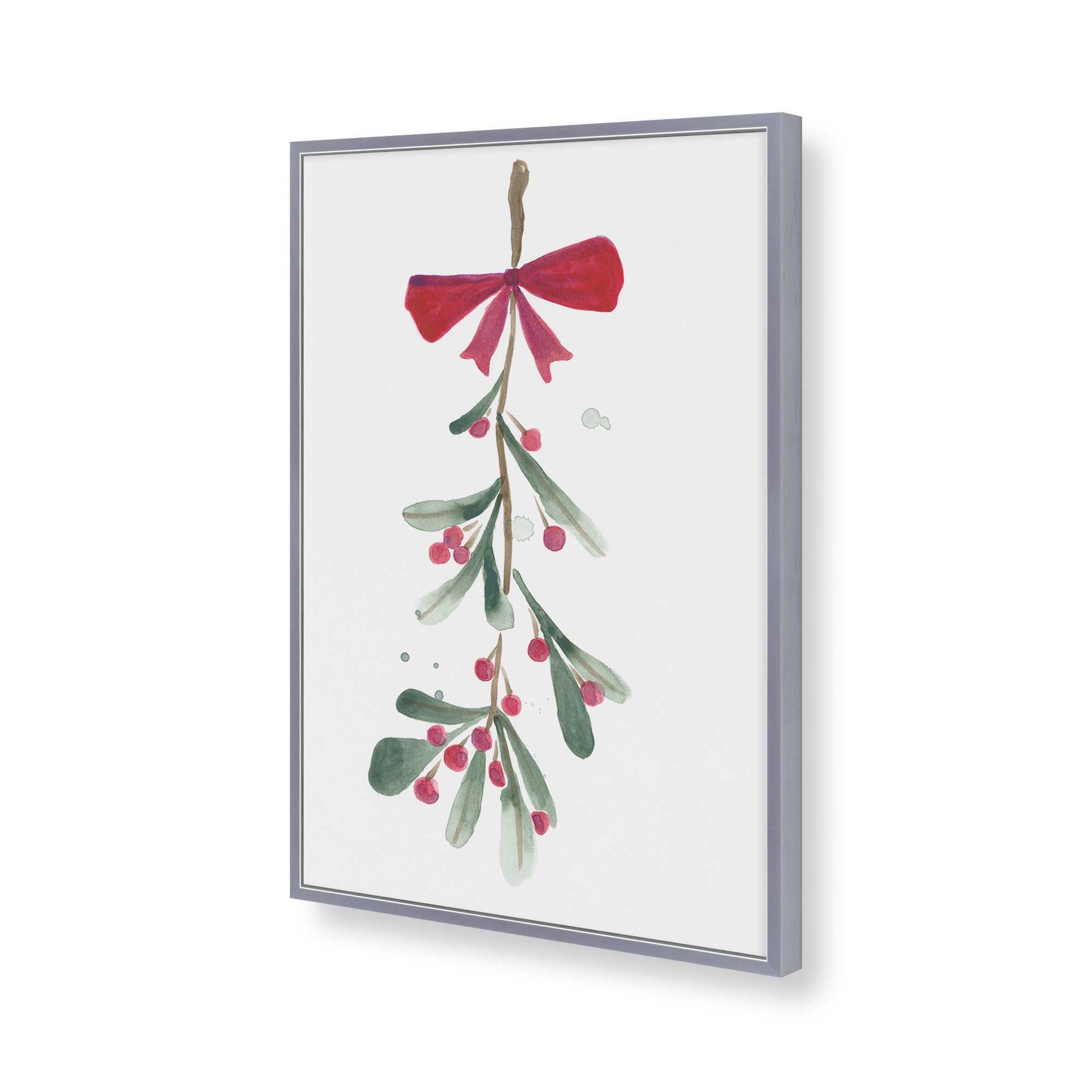 [Color:Polished Chrome], Picture of art in a Polished Chrome frame of the corner