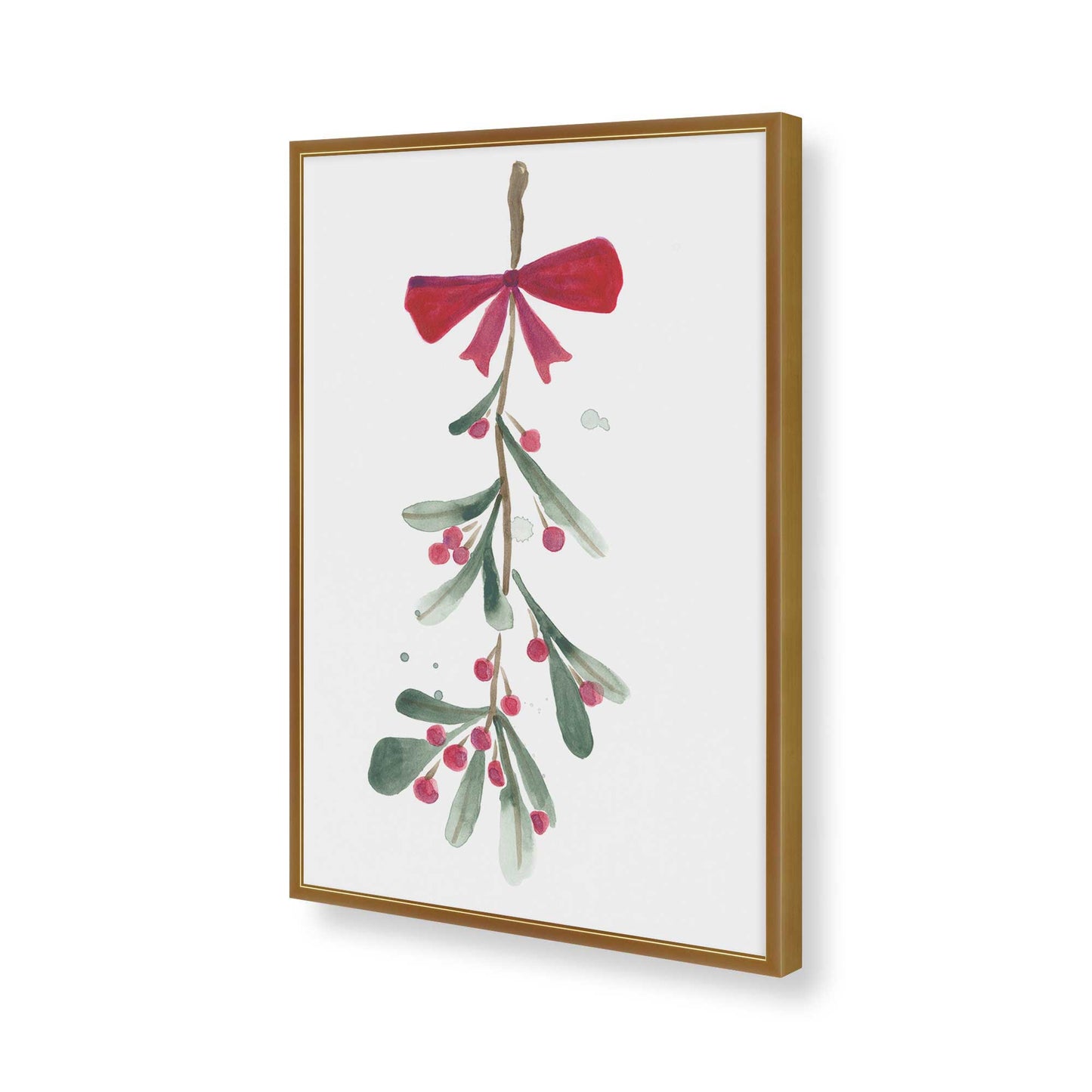 [Color:Polished Gold], Picture of art in a Polished Gold frame of the corner