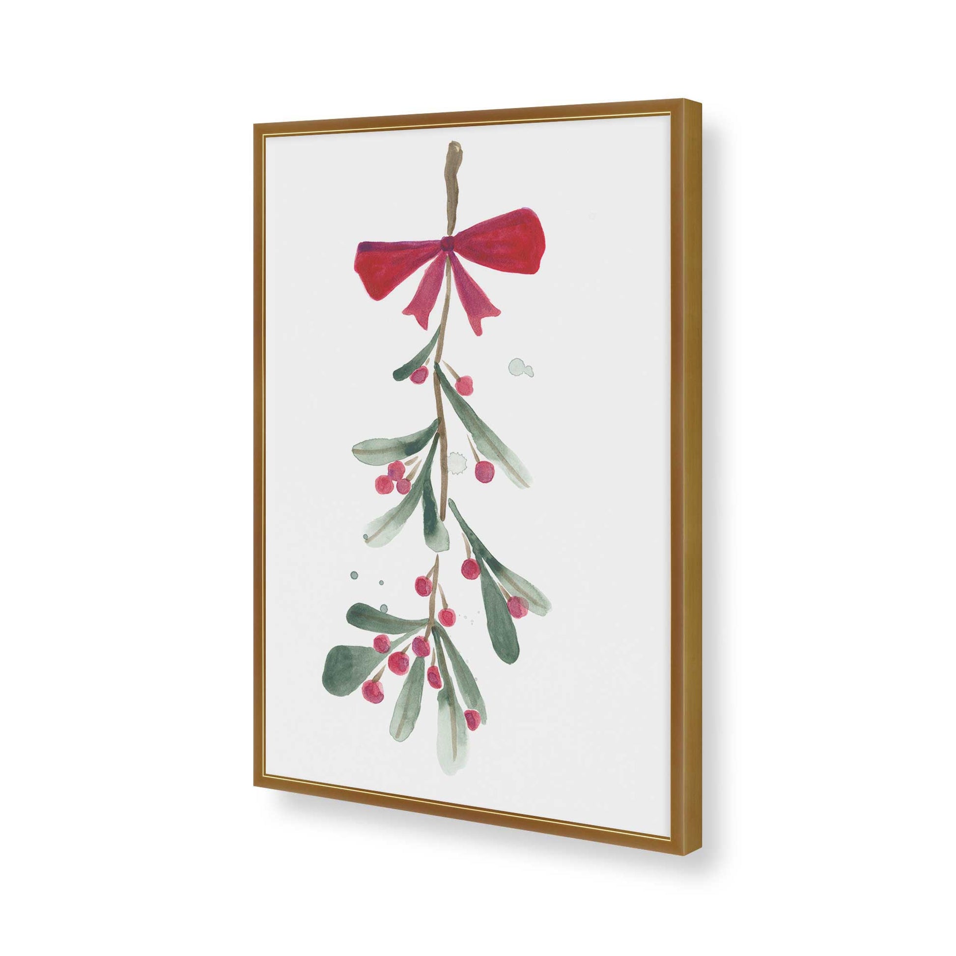 [Color:Polished Gold], Picture of art in a Polished Gold frame of the corner