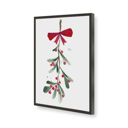 [Color:Satin Black], Picture of art in a Satin Black frame of the corner