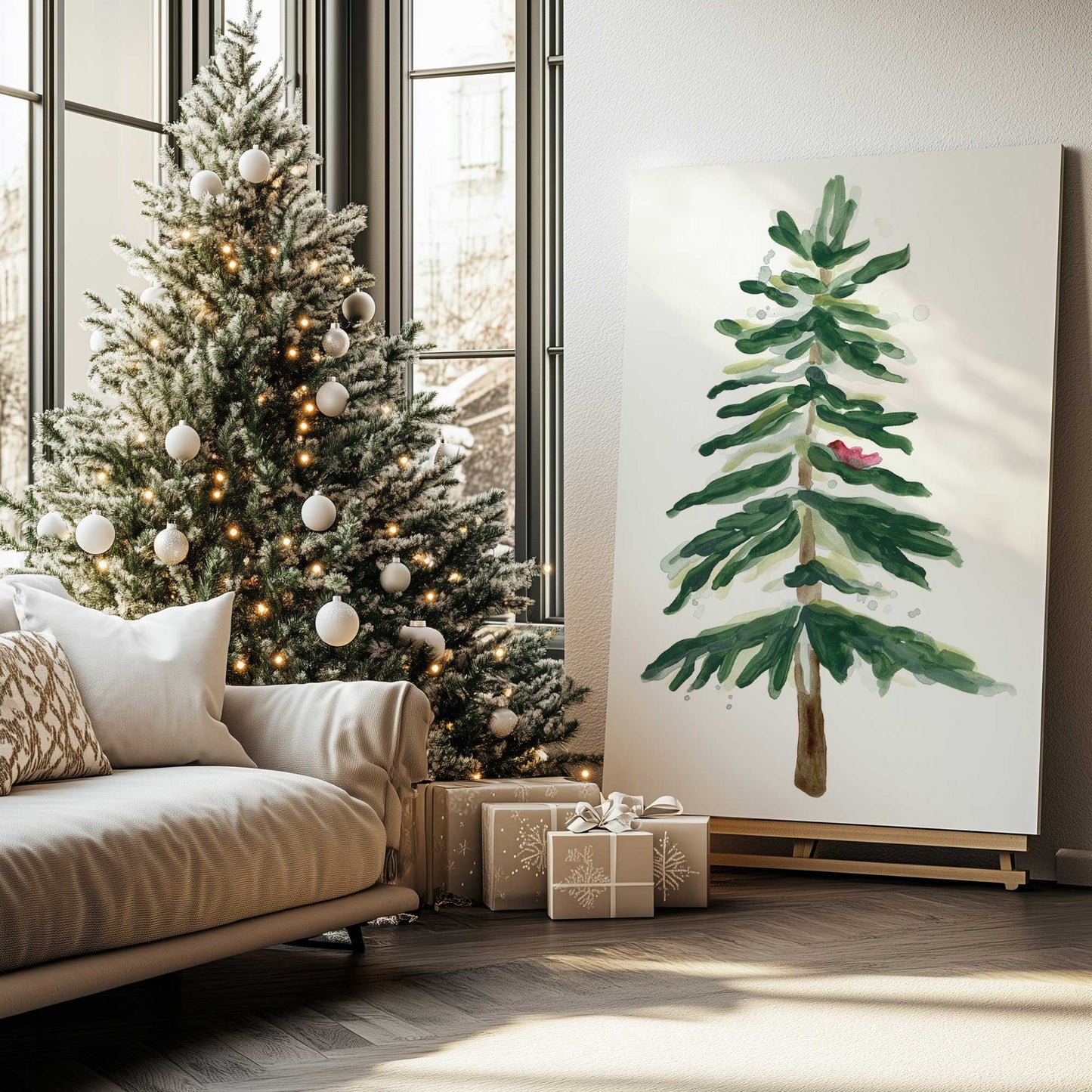 Picture of art in a room