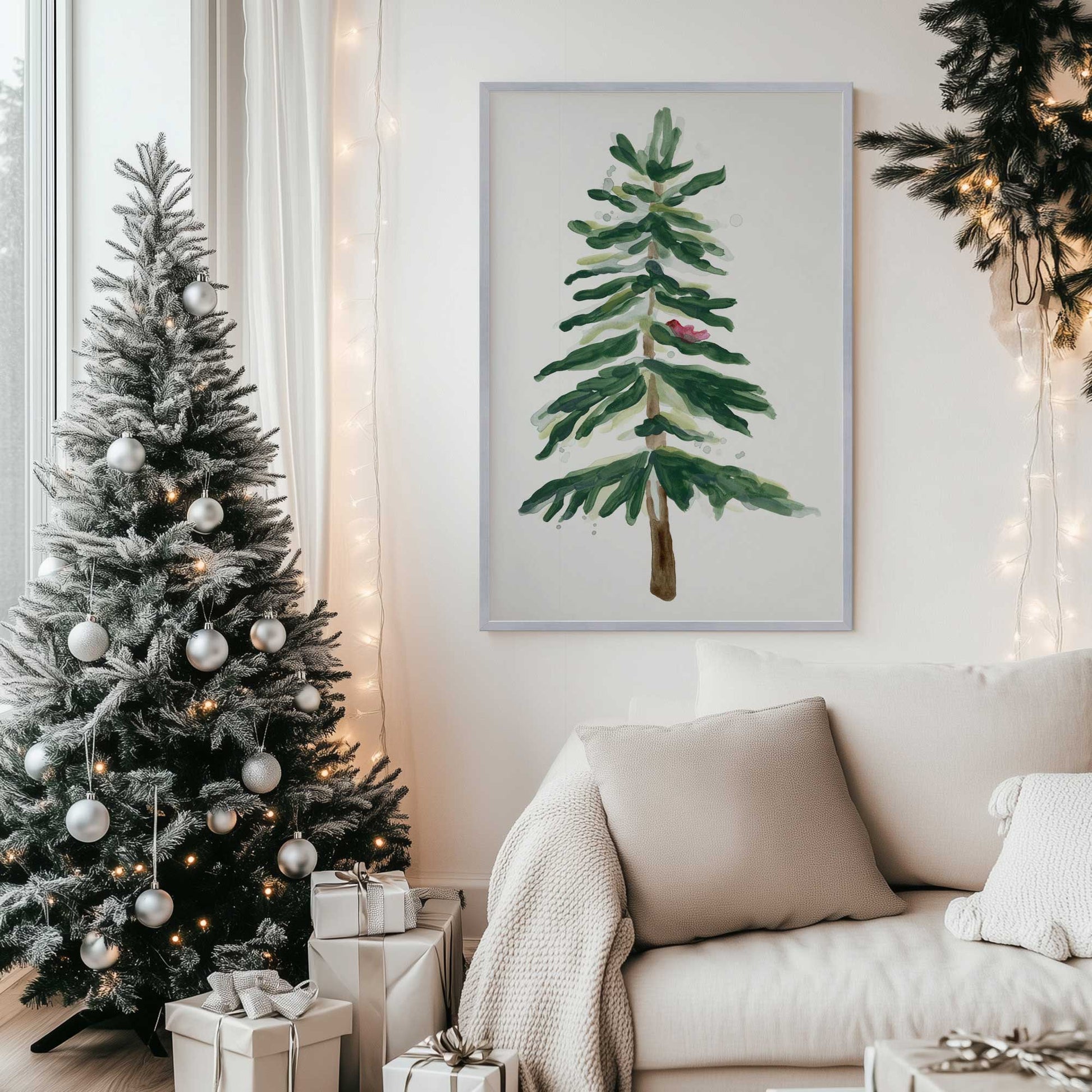 Picture of art in a room