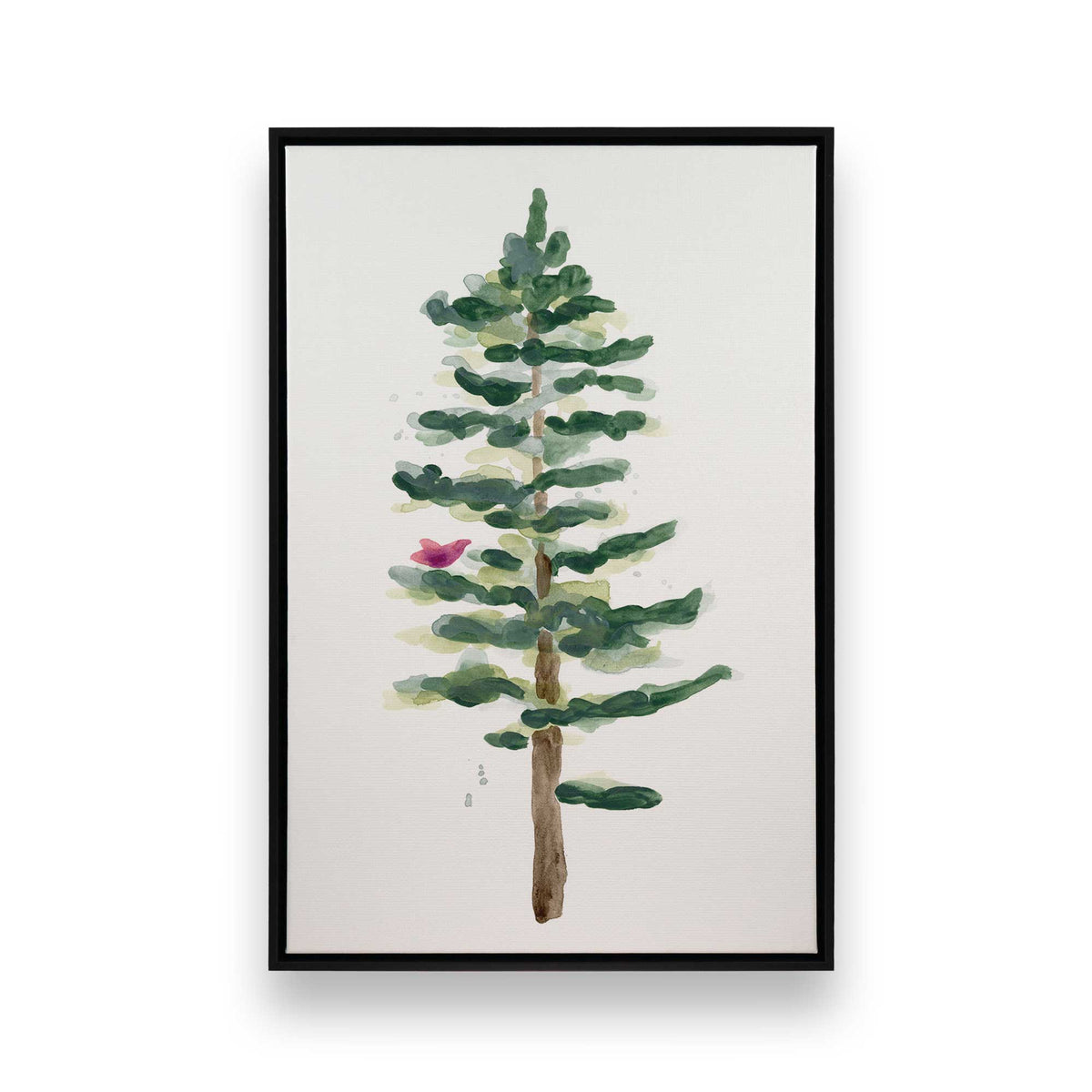 [Color:Satin Black], Picture of art in a Satin Black frame