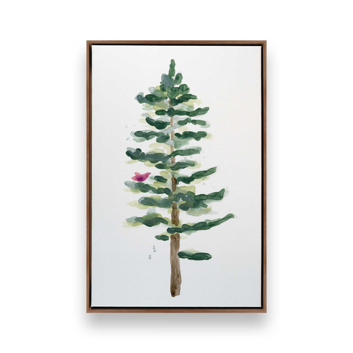 [Color:Walnut], Picture of art in a Walnut frame