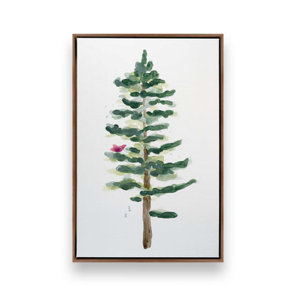 [Color:Walnut], Picture of art in a Walnut frame
