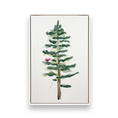 [Color:Opaque White], Picture of art in a White frame