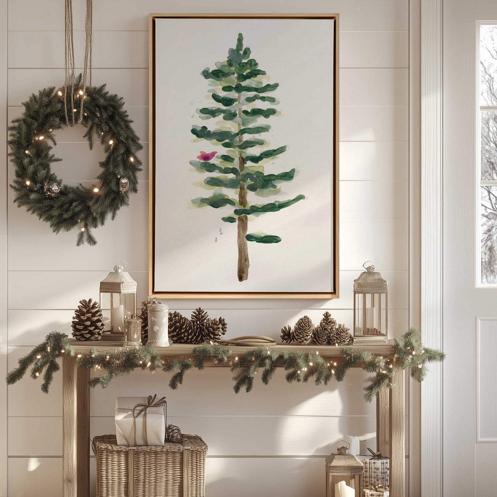 Picture of art in a room