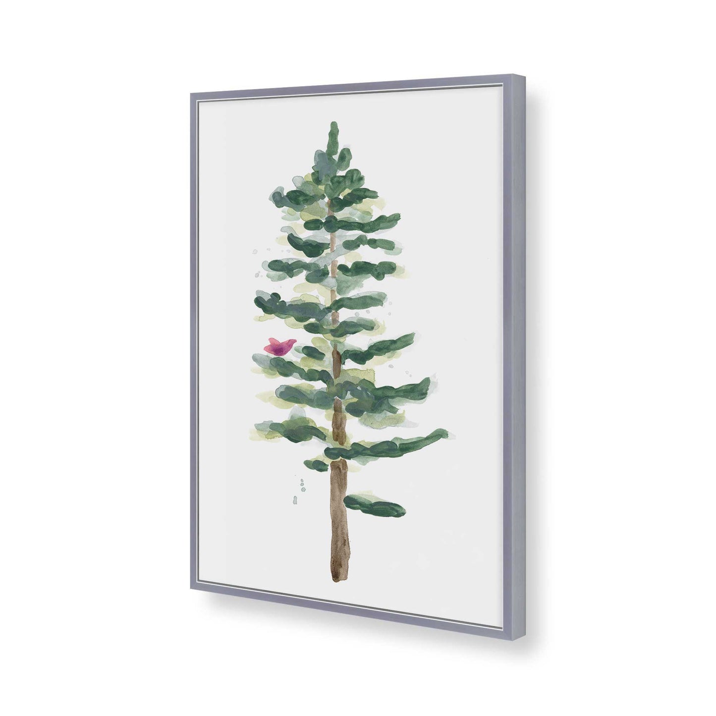 [Color:Polished Chrome], Picture of art in a Polished Chrome frame of the corner