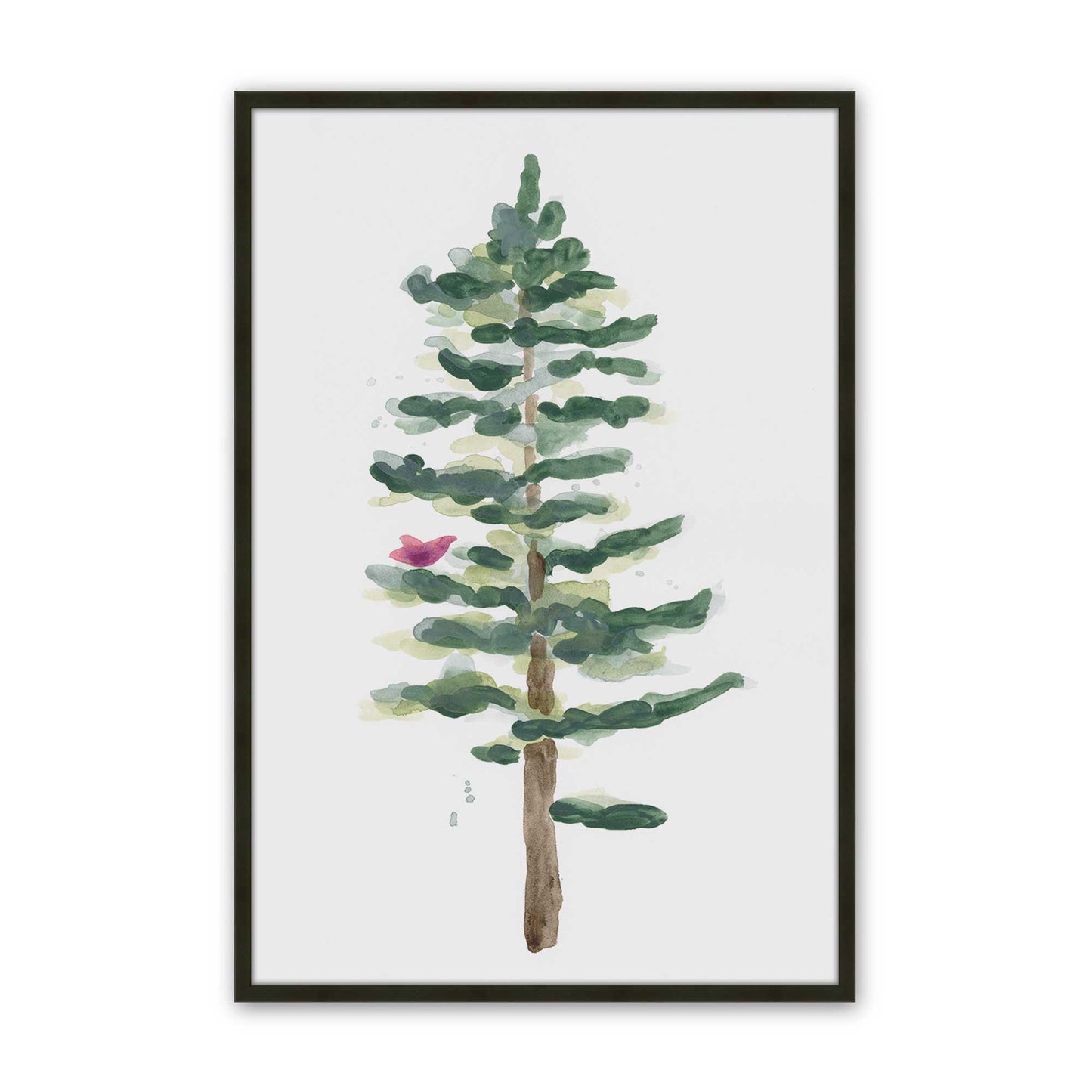 [Color:Satin Black], Picture of art in a Satin Black frame