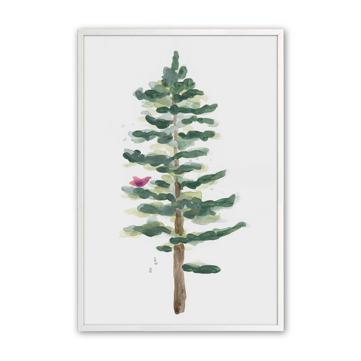 [Color:Opaque White], Picture of art in a Opaque White frame