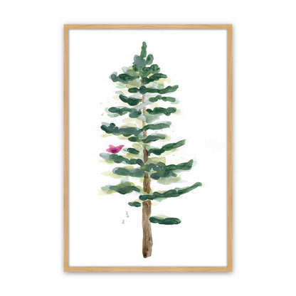 [Color:American Maple], Picture of art in a American Maple frame