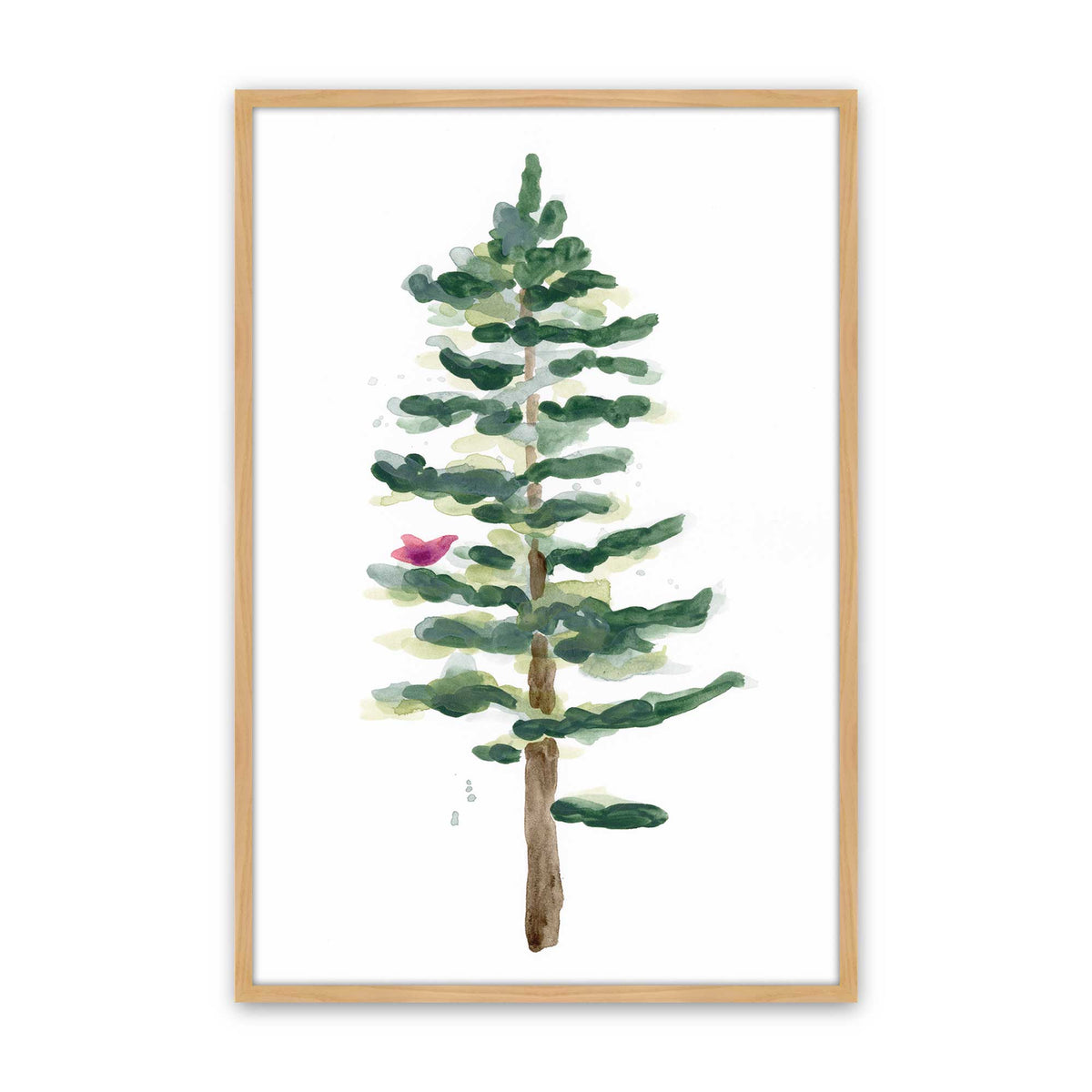 [Color:American Maple], Picture of art in a American Maple frame