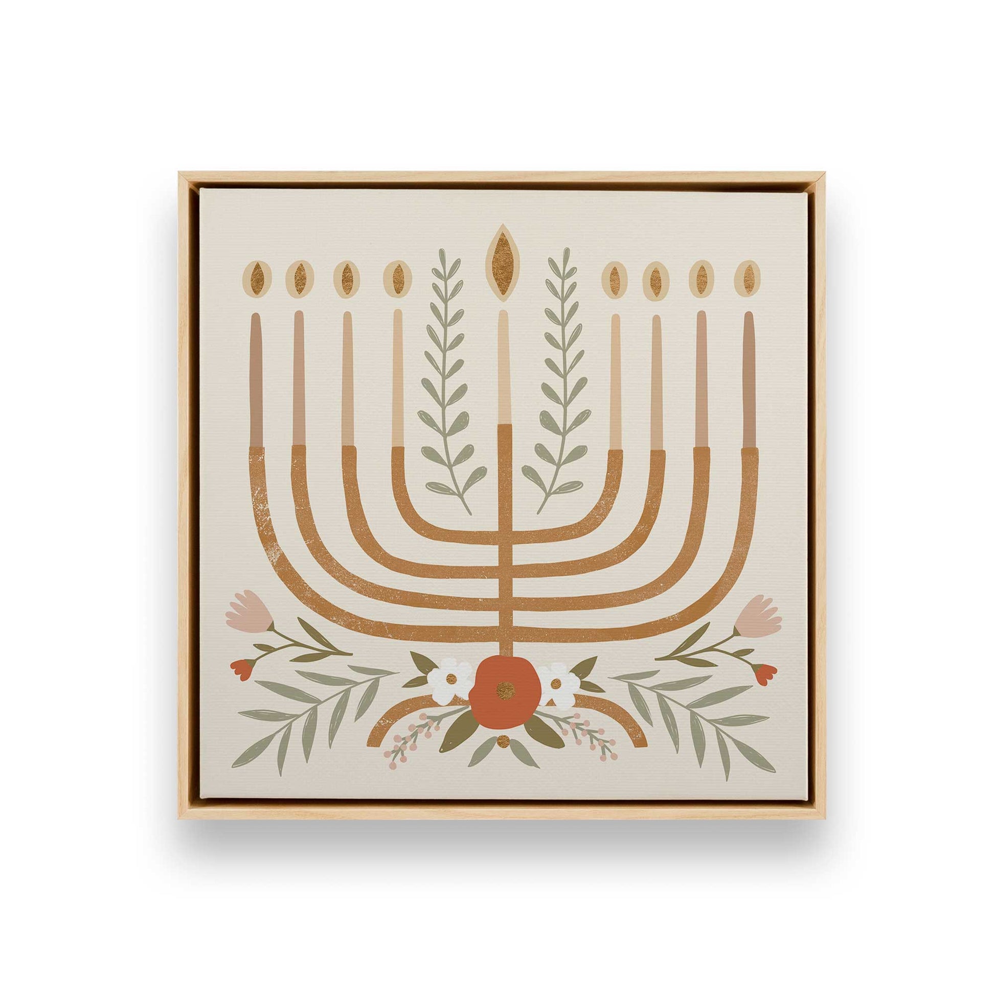 [Color:American Maple], Picture of art in a American Maple frame