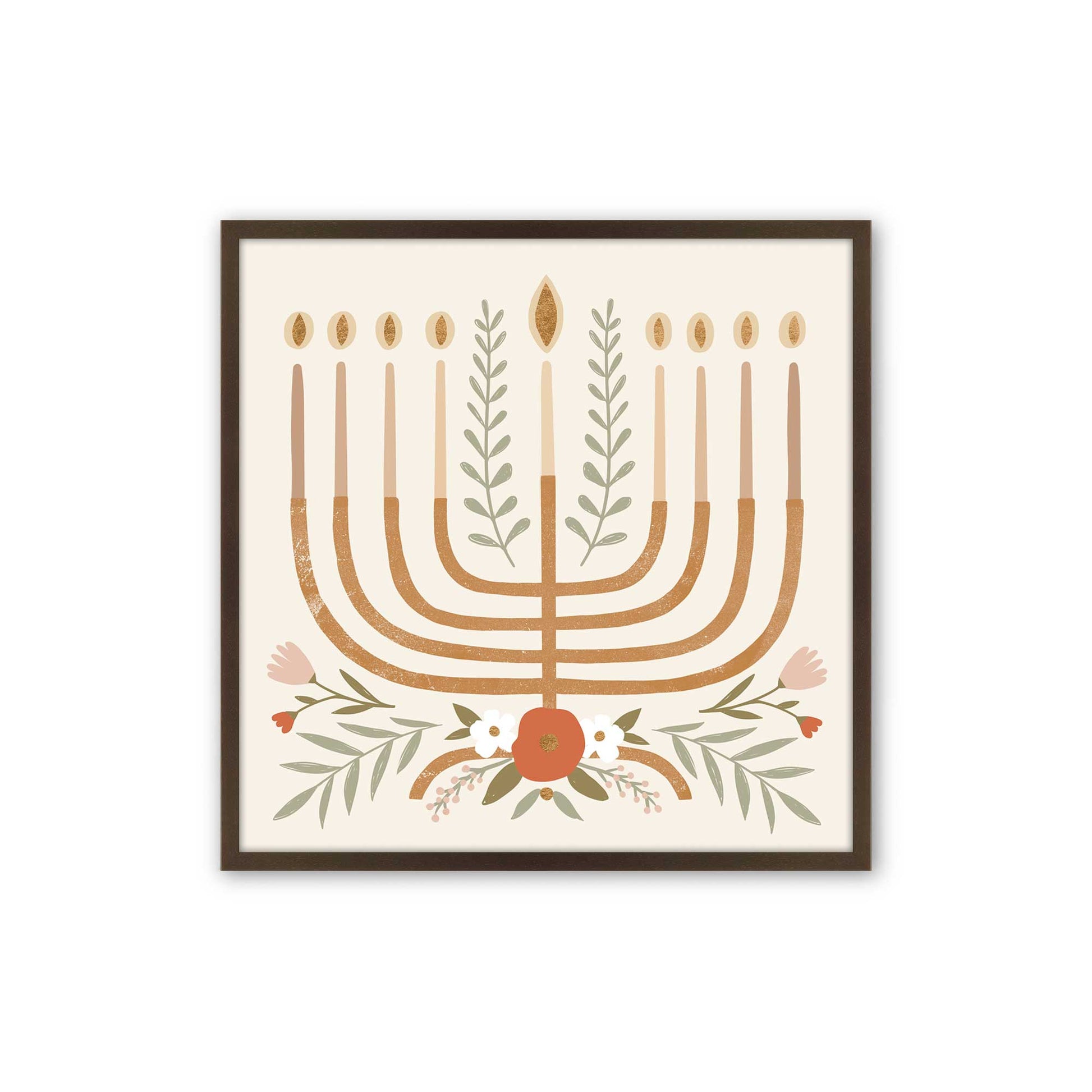 [Color:Belvinder Brown], Picture of art in a Belvinder Brown frame