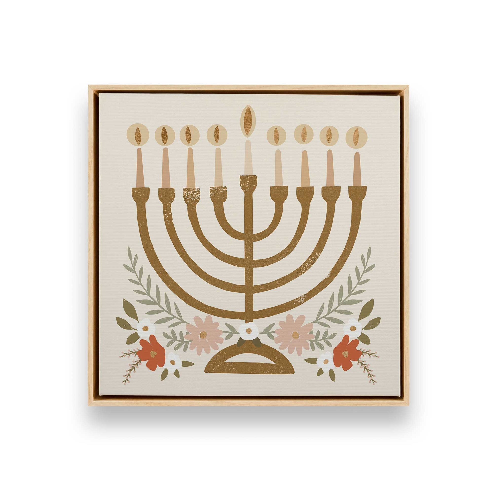 [Color:American Maple], Picture of art in a American Maple frame