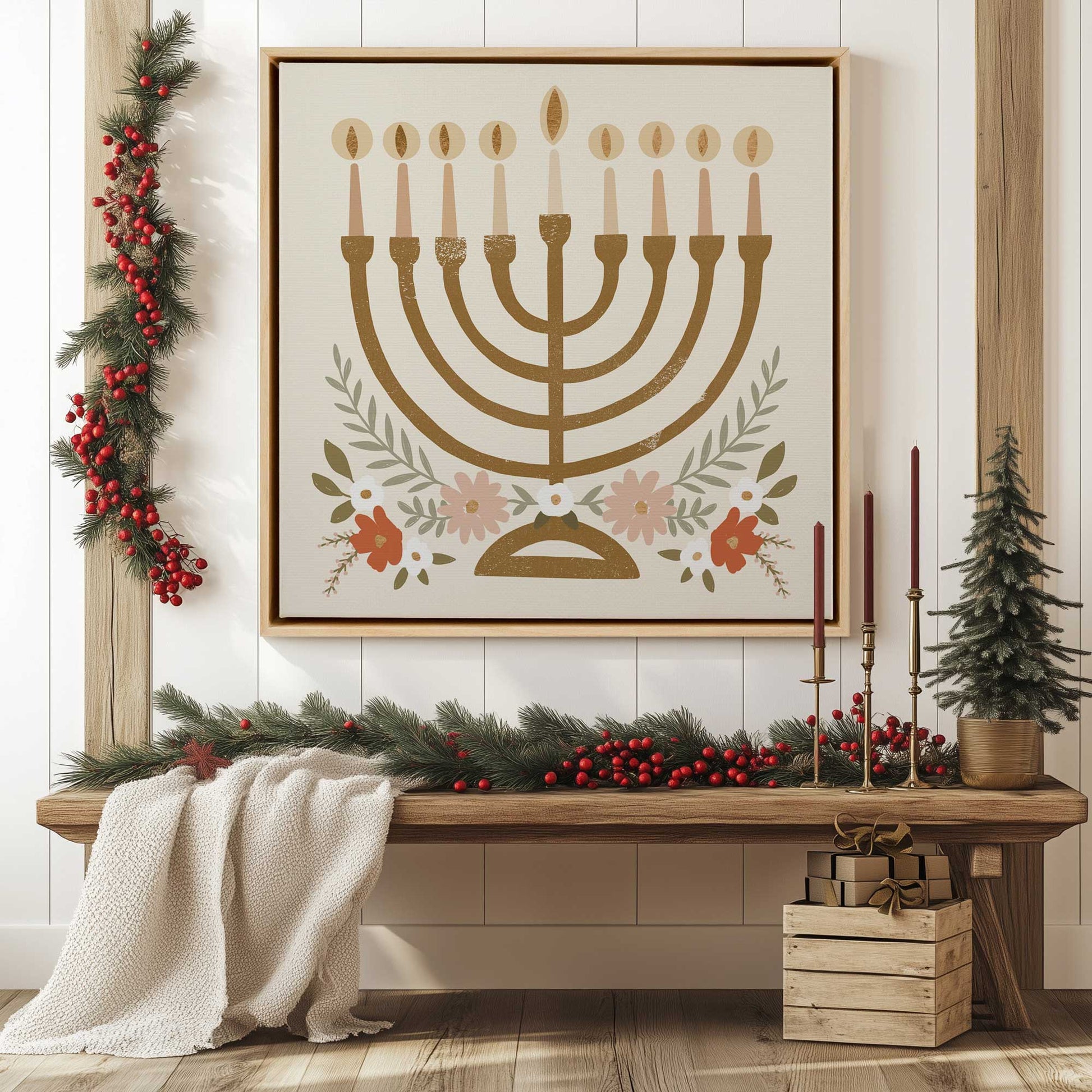 Picture of art in a room