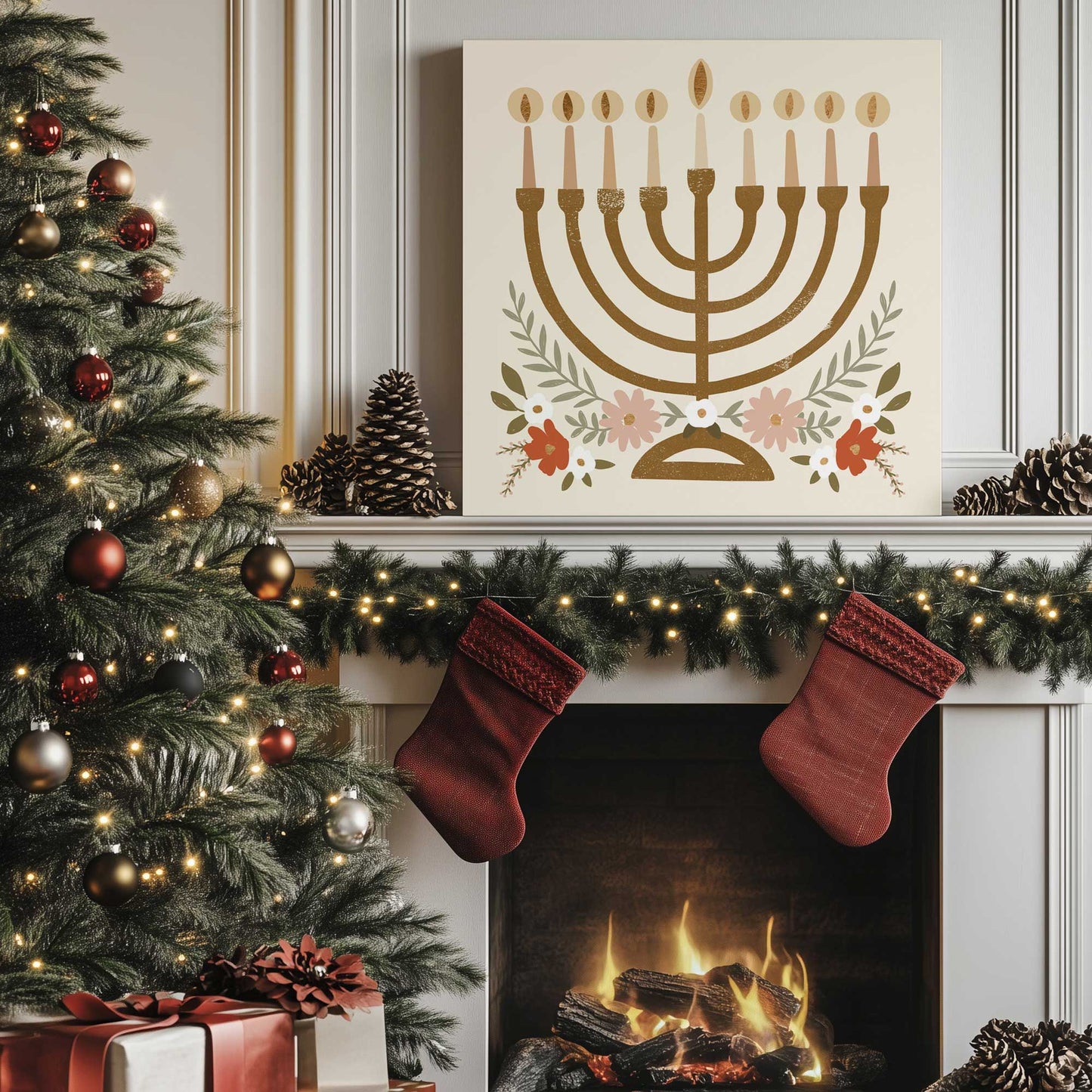 Picture of art in a room