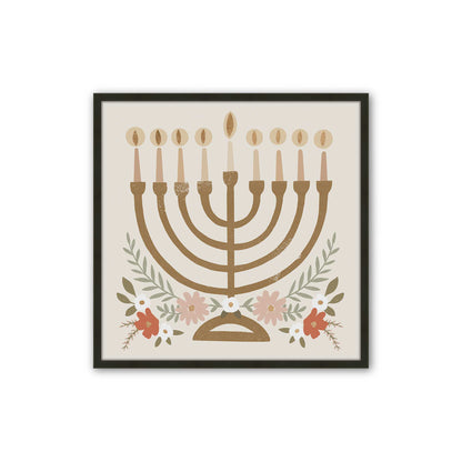 [Color:Satin Black], Picture of art in a Satin Black frame