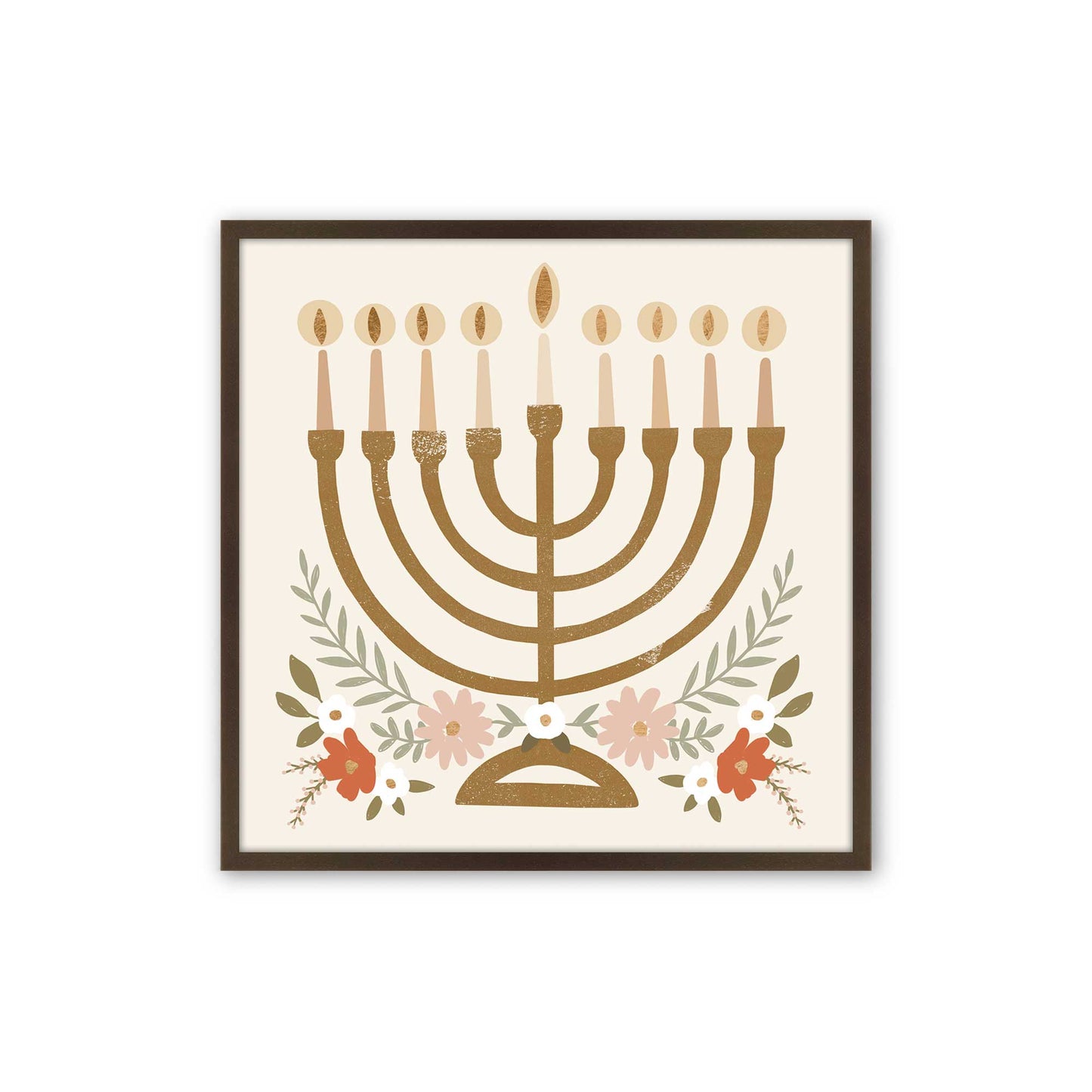 [Color:Belvinder Brown], Picture of art in a Belvinder Brown frame