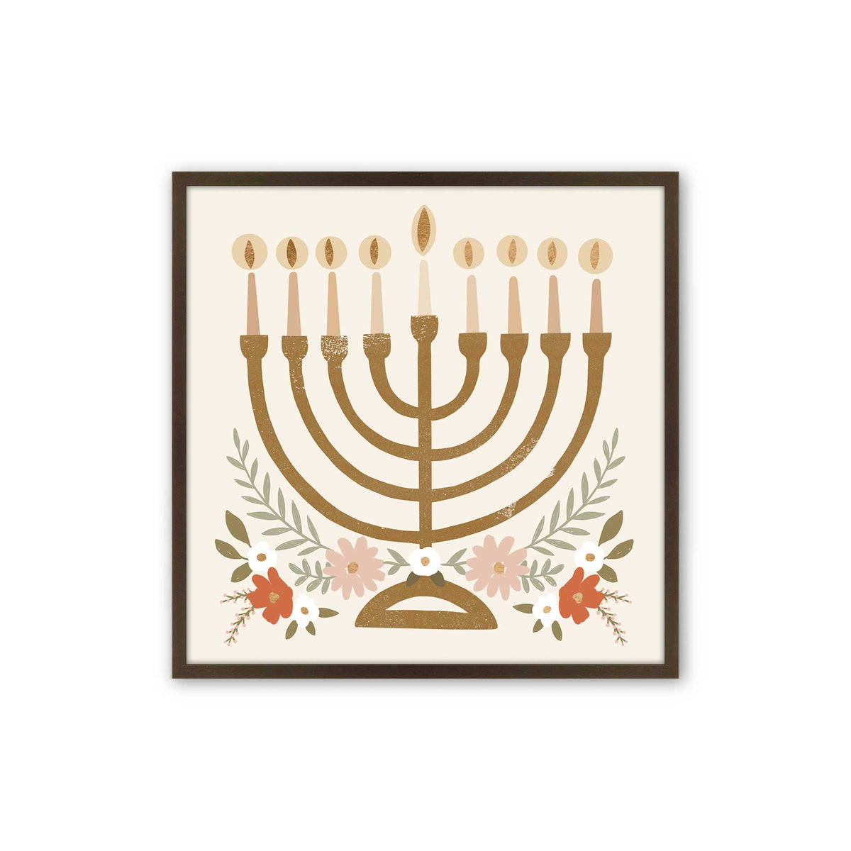 [Color:Belvinder Brown], Picture of art in a Belvinder Brown frame