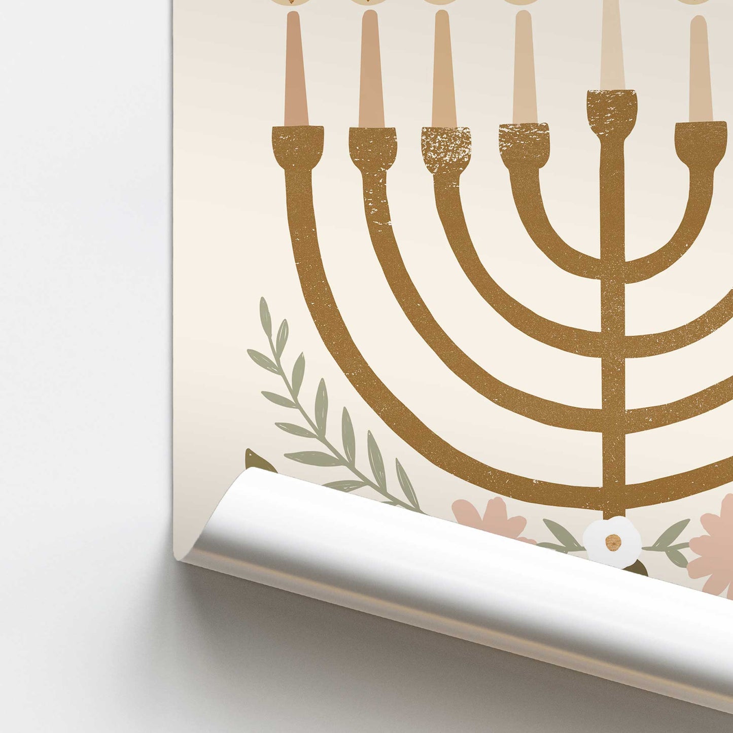 [Color:Rolled Print], Picture of close up of art