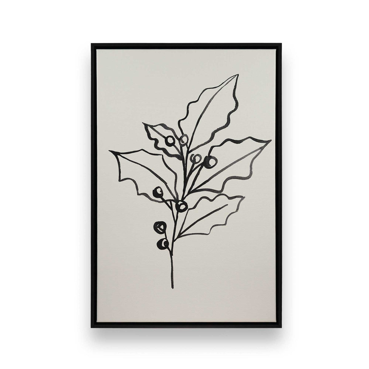 [Color:Satin Black], Picture of art in a Satin Black frame