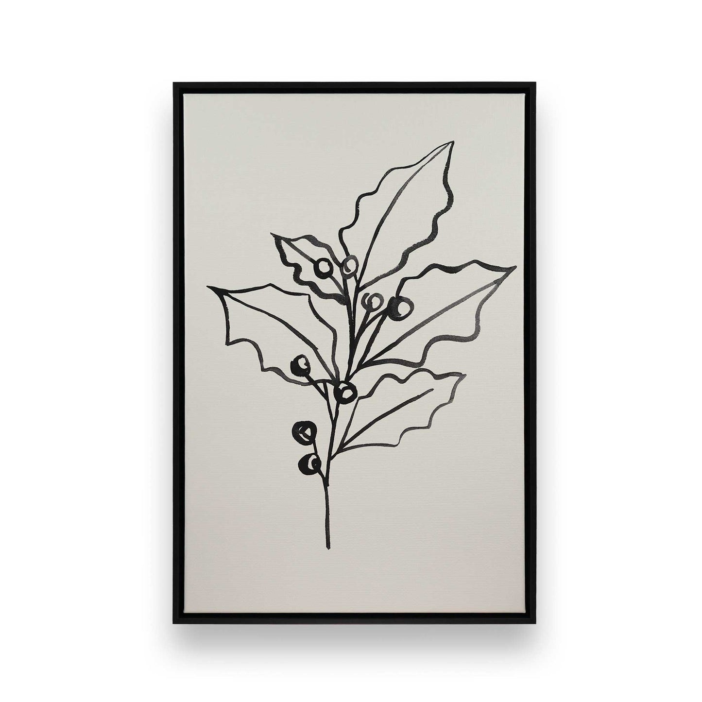 [Color:Satin Black], Picture of art in a Satin Black frame
