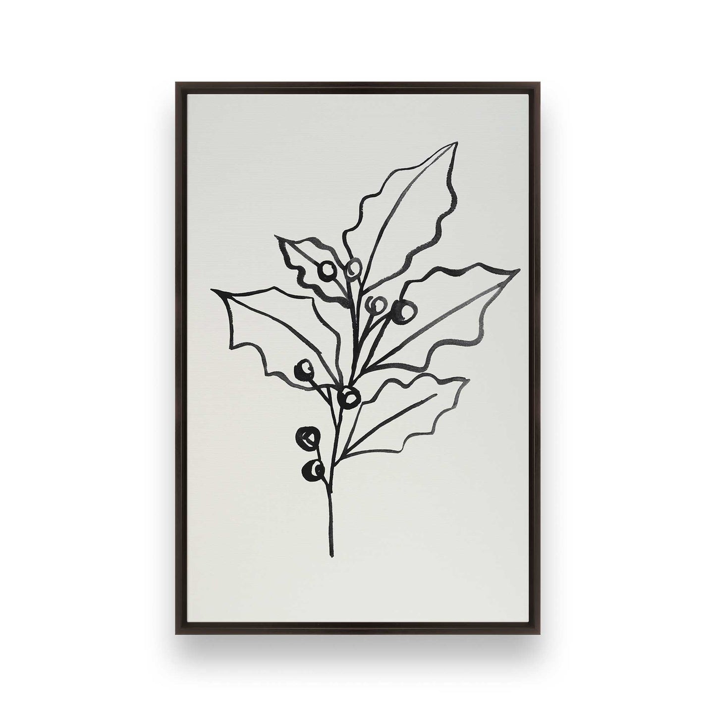 [Color:Espresso], Picture of art in a Espresso frame