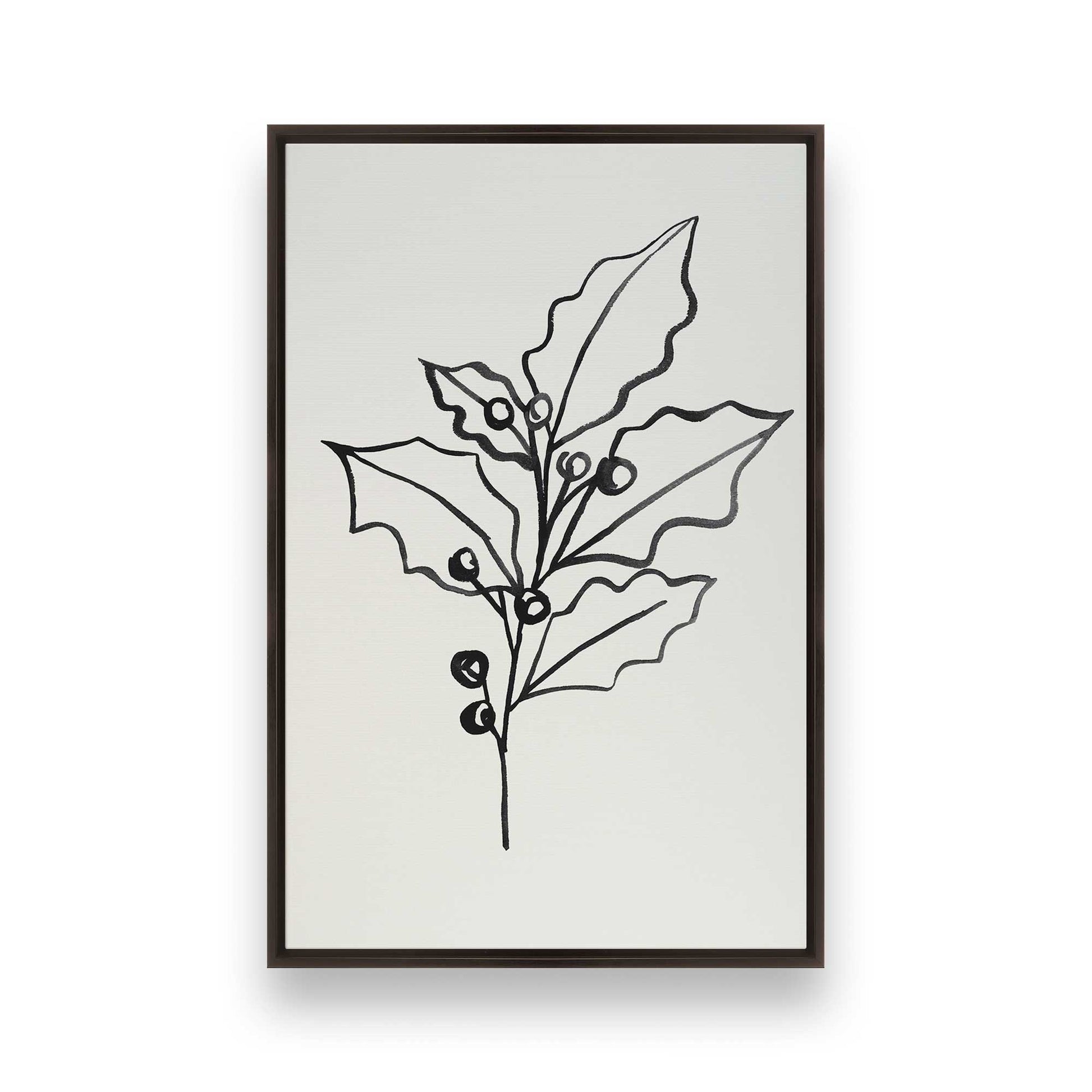 [Color:Espresso], Picture of art in a Espresso frame