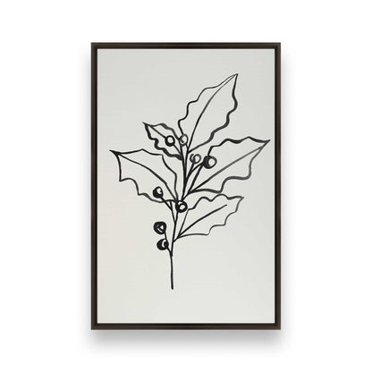 [Color:Espresso], Picture of art in an Espresso frame